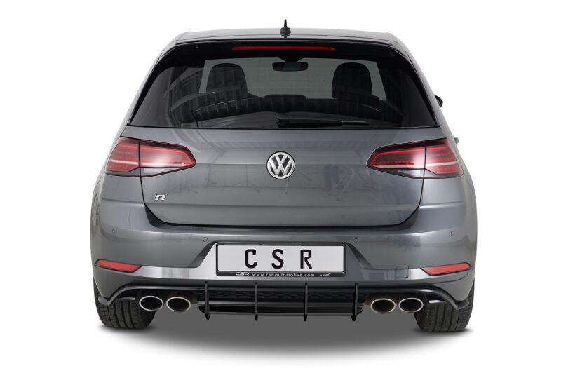Difusor trasero CSR Automotive para VW Golf 7 (Tipo AU) R HA313-L Sin logotipo CSR 4