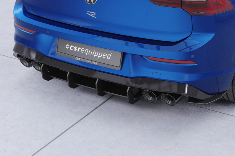 Difusor trasero CSR Automotive para VW Golf 8 (tipo CD) R HA315-L Sin logotipo CSR 1
