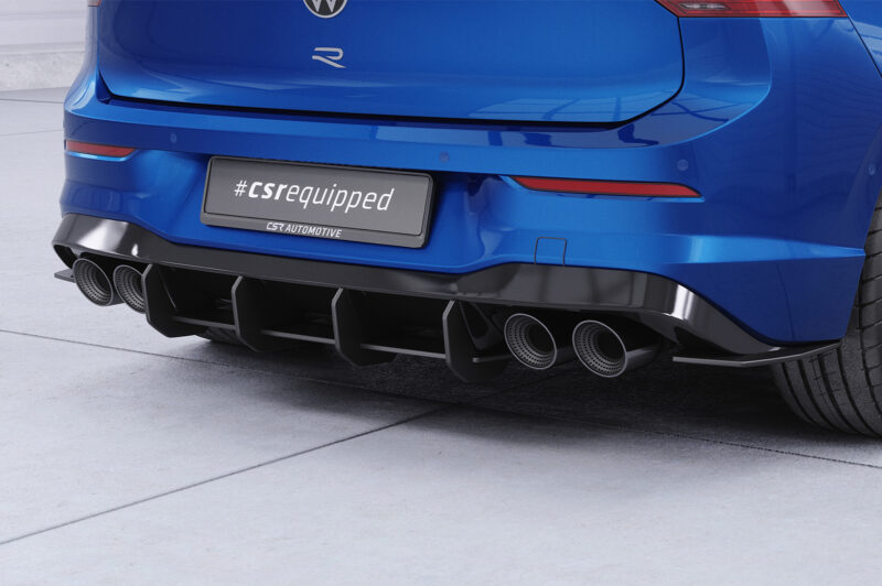 Difusor trasero CSR Automotive para VW Golf 8 (tipo CD) R HA315-L Sin logotipo CSR 2