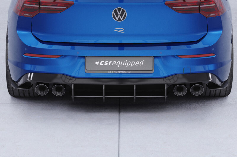 Difusor trasero CSR Automotive para VW Golf 8 (tipo CD) R HA315-L Sin logotipo CSR 4