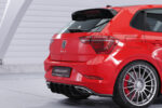Difusor trasero CSR Automotive para VW Polo 6 2G (Tipo AW) R-Line HA317-L Sin logotipo CSR 3