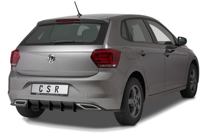 Difusor trasero CSR Automotive para VW Polo 6 2G (Tipo AW) R-Line HA318-L Sin logotipo CSR 2