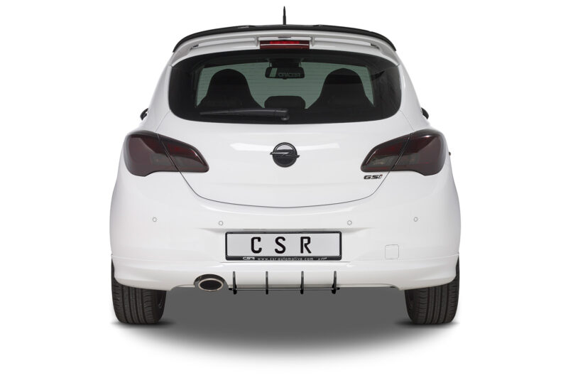 Difusor trasero CSR Automotive para Opel Corsa E Gsi HA321-L Sin logotipo CSR 4