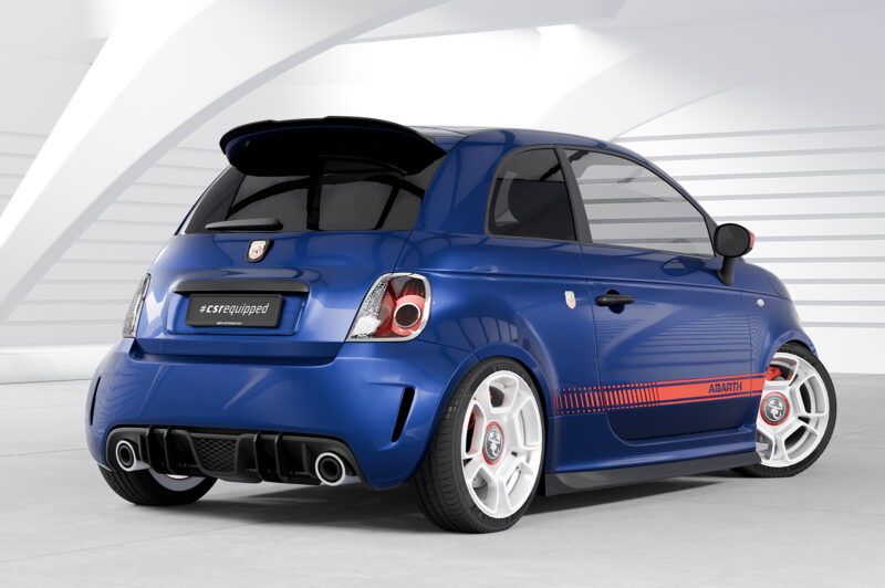 Difusor trasero CSR Automotive para Fiat Abarth 595 HA323-L Sin logotipo CSR 4