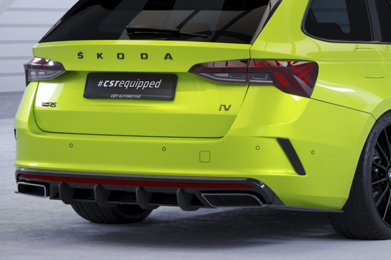 Difusor trasero CSR Automotive para Skoda Octavia 4 RS HA324-L Sin logotipo CSR 3