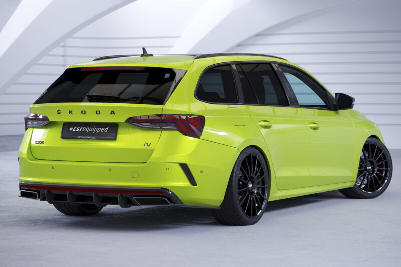 Difusor trasero CSR Automotive para Skoda Octavia 4 RS HA324-L Sin logotipo CSR 4