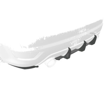 Difusor trasero CSR Automotive para Ford Focus MK2 ST HA340-B Con logotipo CSR 1