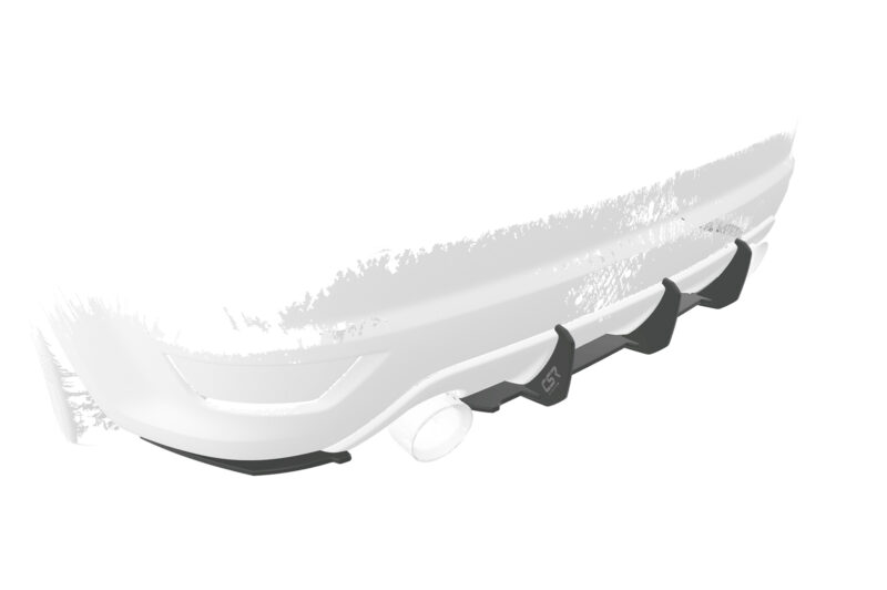 Difusor trasero CSR Automotive para Ford Focus MK2 ST HA340-B Con logotipo CSR 1