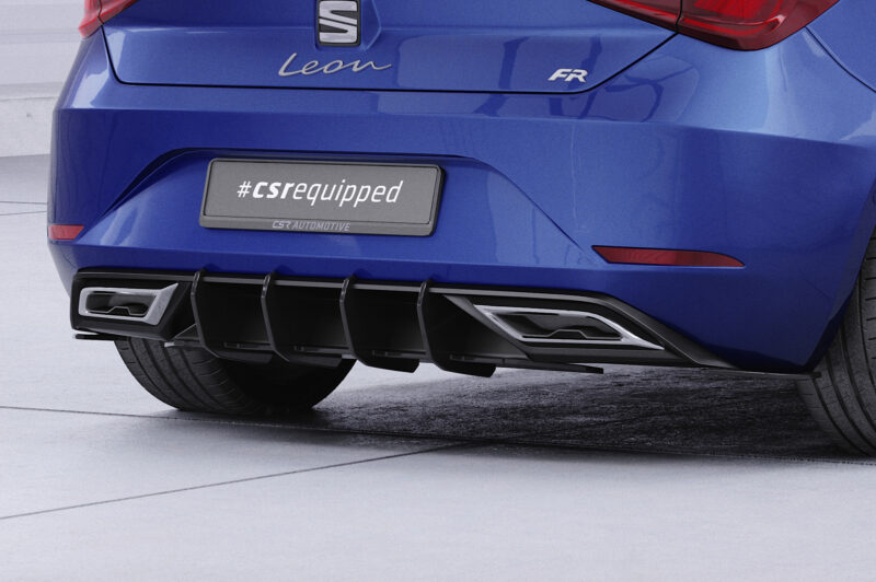 Difusor trasero CSR Automotive para Seat Leon 4 (tipo KL) HA342-L Sin logotipo CSR 3