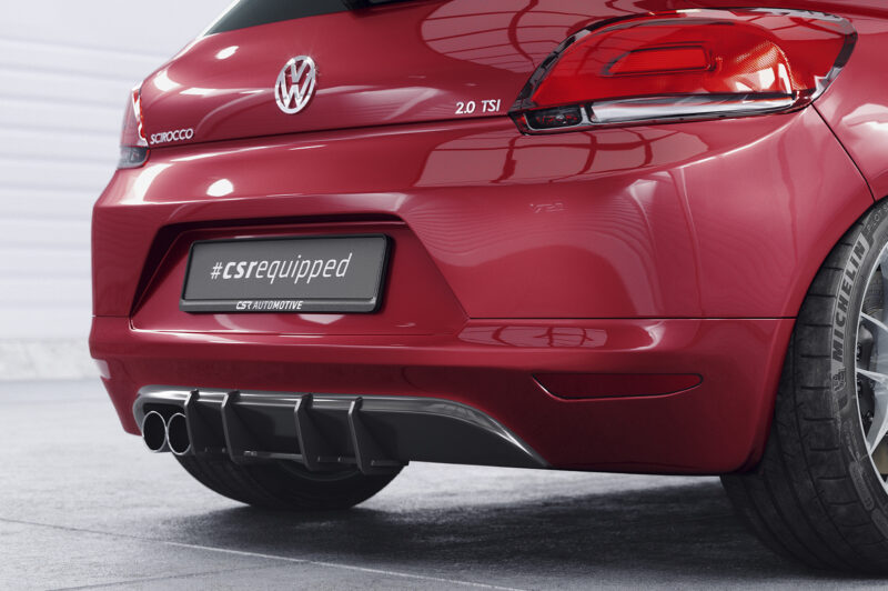 Difusor trasero CSR Automotive para VW Scirocco 3 HA348-L Sin logotipo CSR 2
