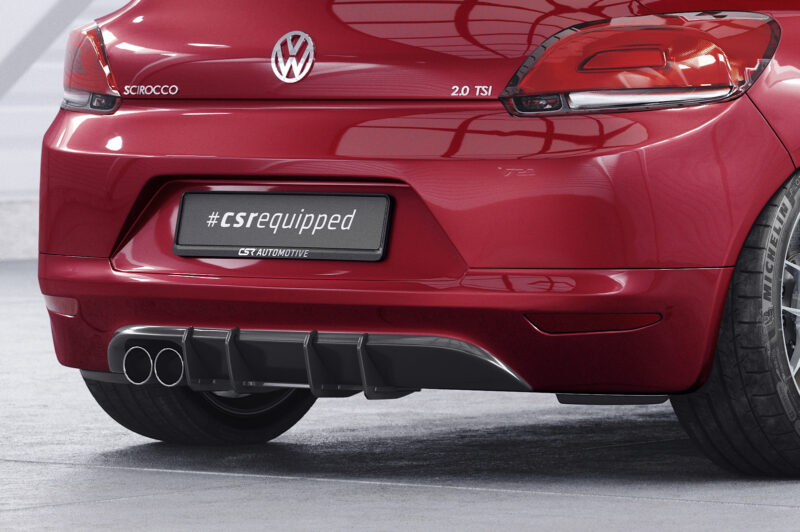 Difusor trasero CSR Automotive para VW Scirocco 3 HA348-L Sin logotipo CSR 3