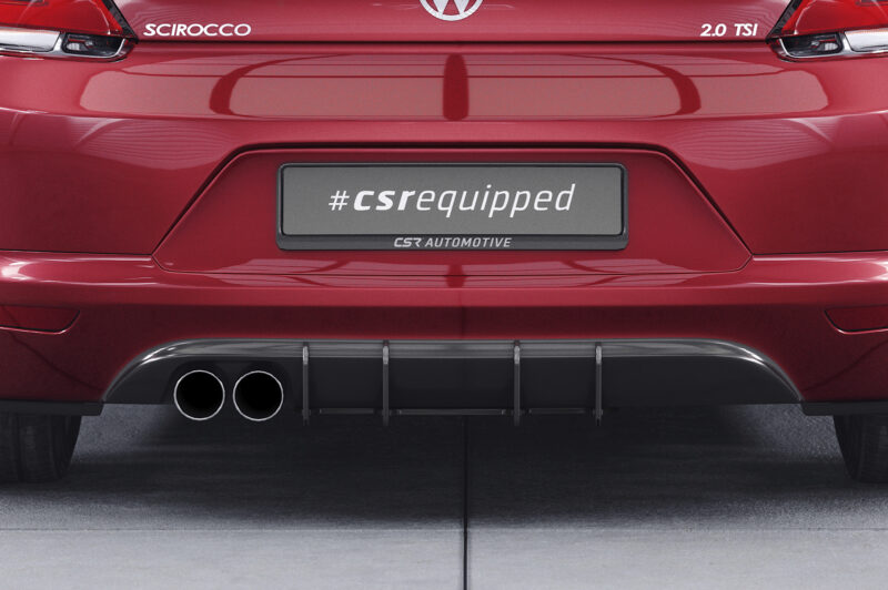 Difusor trasero CSR Automotive para VW Scirocco 3 HA348-L Sin logotipo CSR 5