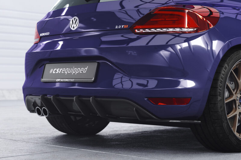Difusor trasero CSR Automotive para VW Scirocco 3 HA349-L Sin logotipo CSR 3