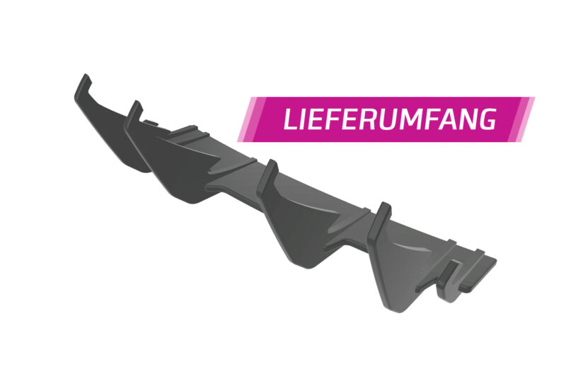 Difusor trasero CSR Automotive para VW Polo 5 6R) GTI HA351-L Sin logotipo CSR 4