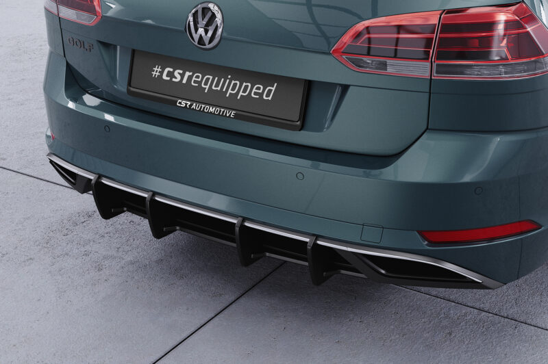 Difusor trasero CSR Automotive para VW Golf 7 (Tipo AU) Variante HA354-L Sin logotipo CSR 2