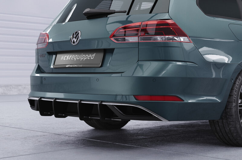 Difusor trasero CSR Automotive para VW Golf 7 (Tipo AU) Variante HA354-L Sin logotipo CSR 3
