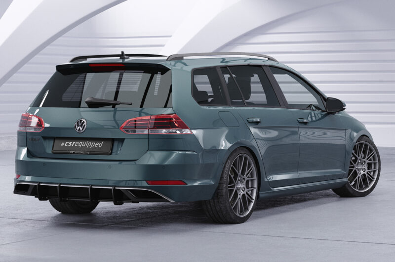 Difusor trasero CSR Automotive para VW Golf 7 (Tipo AU) Variante HA354-L Sin logotipo CSR 4