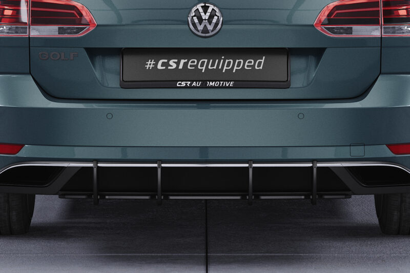 Difusor trasero CSR Automotive para VW Golf 7 (Tipo AU) Variante HA354-L Sin logotipo CSR 5