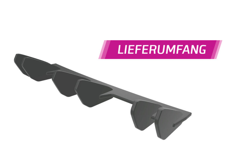 Difusor trasero CSR Automotive para VW Golf 7 (Tipo AU) R HA355-L Sin logotipo CSR 4