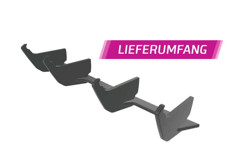 Difusor trasero CSR Automotive para VW Golf 7 (Tipo AU) Variante R-Line HA356-L Sin logotipo CSR 4