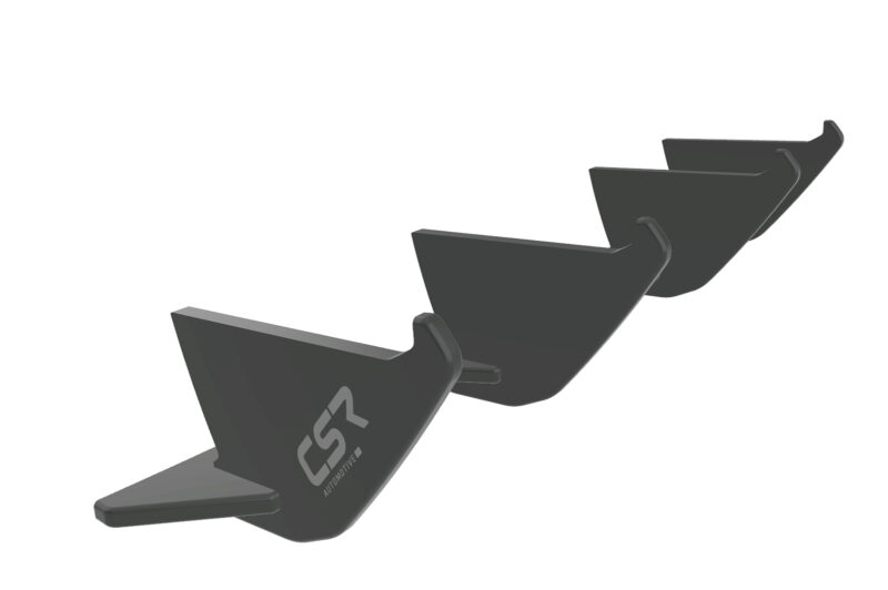 Difusor trasero CSR Automotive para VW Golf 7 (Tipo AU) Variante HA357-B Con logotipo CSR 1