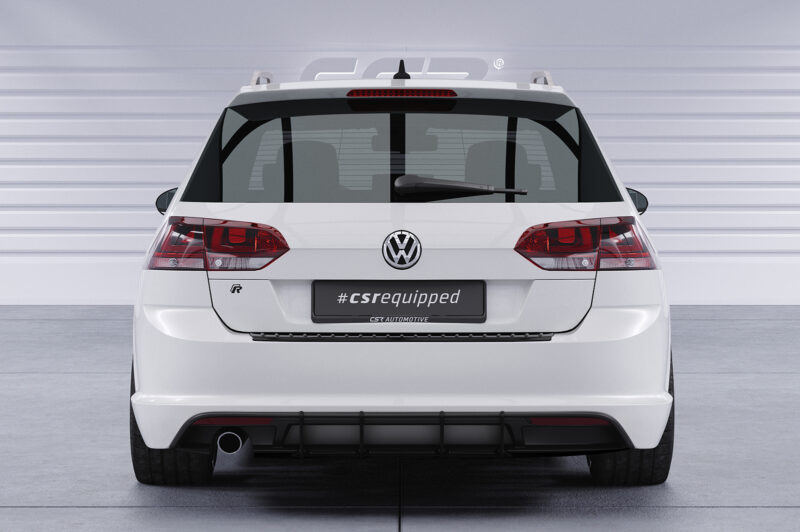 Difusor trasero CSR Automotive para VW Golf 7 (Tipo AU) GTD Variant HA358-L Sin logotipo CSR 6