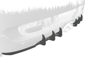 Difusor trasero CSR Automotive para Mini R55/R56/R57 Cooper S HA362-L Sin logotipo CSR 1