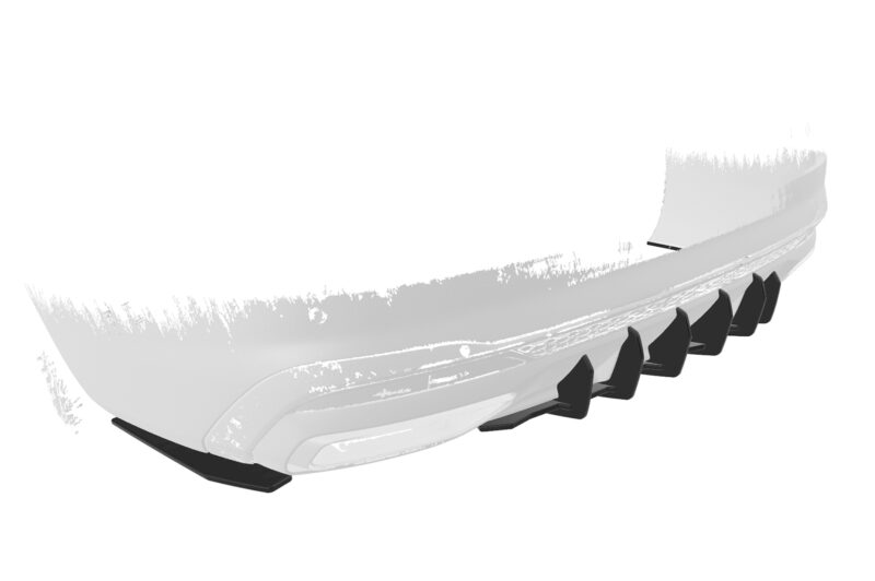 Difusor trasero CSR Automotive para Audi A4 B9 (Tipo 8W) Avant S-Line HA366-L Sin logotipo CSR 6