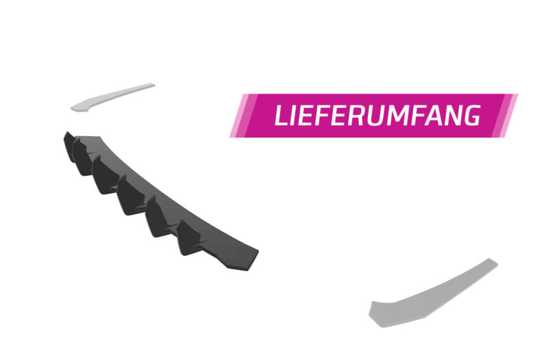 Difusor trasero CSR Automotive para Audi A4 B9 (Tipo 8W) Avant S-Line HA366-L Sin logotipo CSR 5