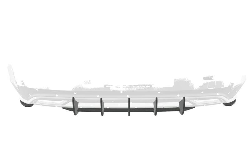 Difusor trasero CSR Automotive para VW Polo 6 2G (Tipo AW) R-Line HA375  2