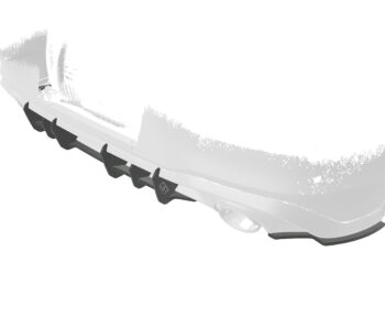Difusor trasero CSR Automotive para VW Golf 8 GTI HA377-L Sin logotipo CSR 1