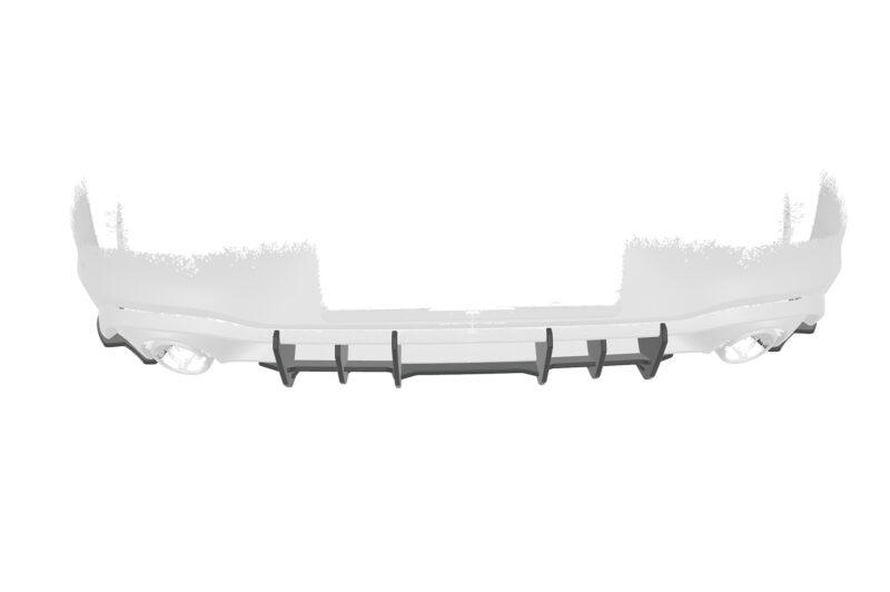 Difusor trasero CSR Automotive para VW Golf 8 GTI HA377-L Sin logotipo CSR 3