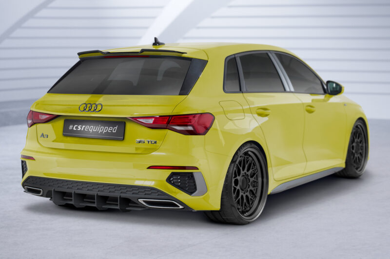 Difusor trasero CSR Automotive para Audi A3 8Y S-Line HA383 Sin logotipo CSR 2