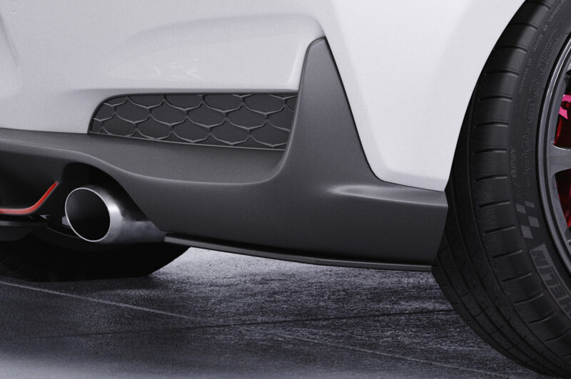 Difusor trasero CSR Automotive para Hyundai I30 N (PD) HA385 Sin logotipo CSR 3