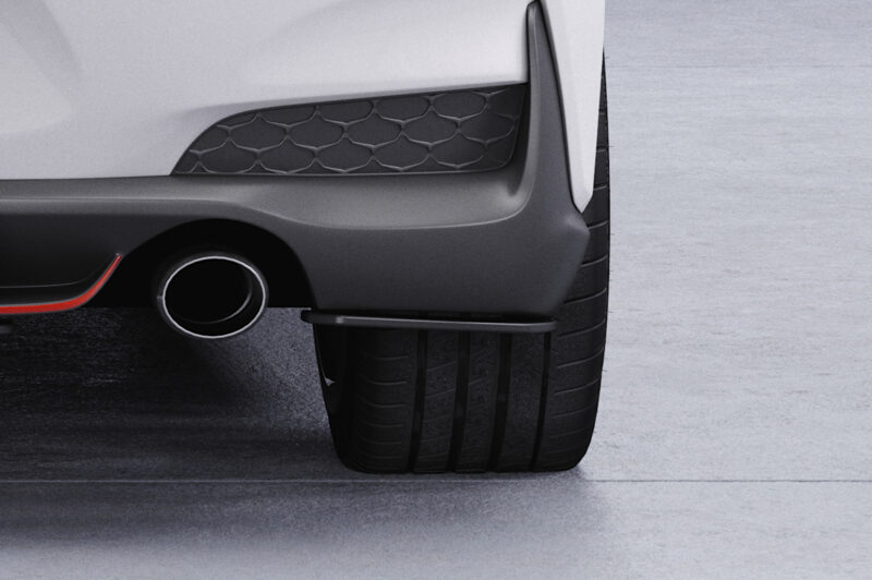 Difusor trasero CSR Automotive para Hyundai I30 N (PD) HA385 Sin logotipo CSR 5