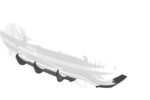 Difusor trasero CSR Automotive para Ford Focus MK2 ST HA393 Sin logotipo CSR 3