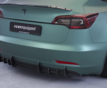 Difusor trasero CSR Automotive para Tesla Model 3 HA412-L Sin logotipo CSR 1
