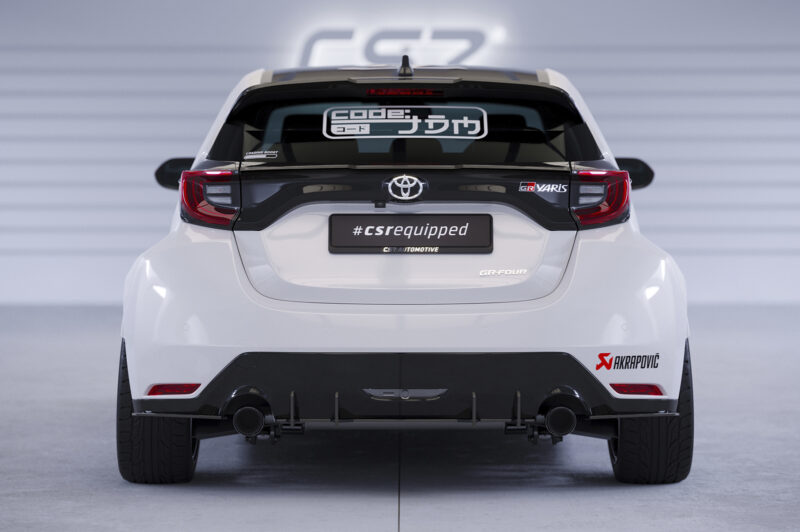 Difusor trasero CSR Automotive para Toyota GR Yaris (XP21) HA416-L Sin logotipo CSR 4