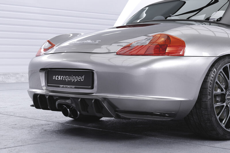 Difusor trasero CSR Automotive  para Porsche Boxster 986 HA420-S Negro Mate 2