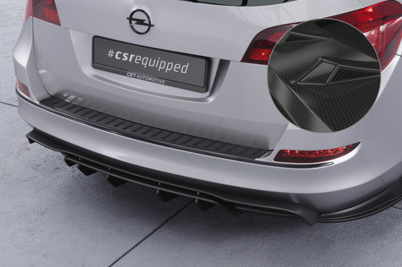 Difusor trasero CSR Automotive  para Opel Astra J Sports Tourer HA423-C Carbon Look 1