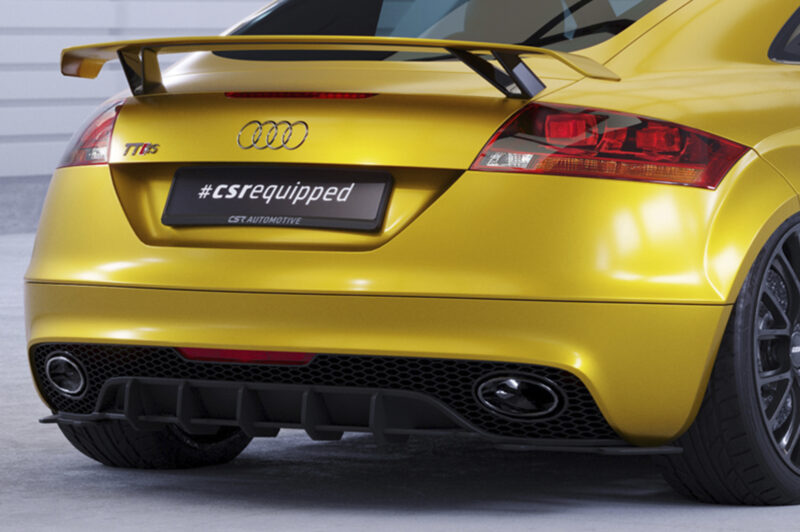Difusor trasero CSR Automotive para Audi TT (8J) RS HA427-L Sin logotipo CSR 2