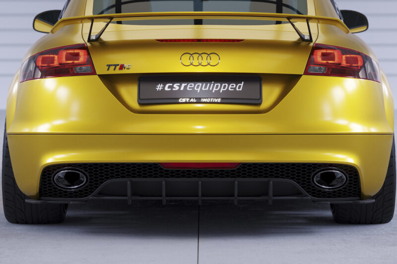 Difusor trasero CSR Automotive para Audi TT (8J) RS HA427-L Sin logotipo CSR 4