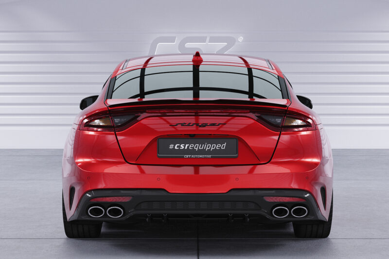 Difusor trasero CSR Automotive  para Kia Stinger GT HA430-S Negro Mate 6
