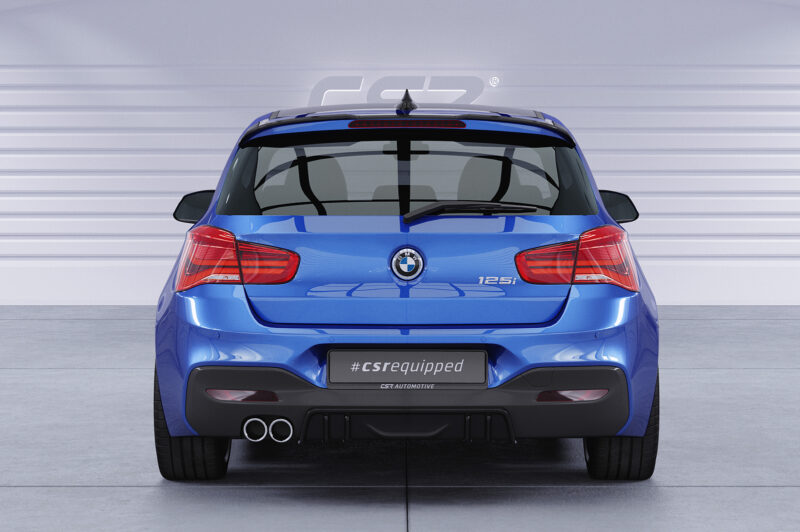 Difusor trasero CSR Automotive  para BMW Serie 1 F20/F21 M paquete HA432-S Negro Mate 6