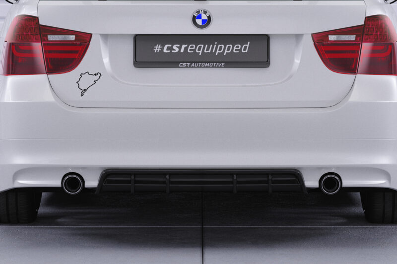 Difusor trasero CSR Automotive  para BMW Serie 3 E90/E91 HA435-S Negro Mate 5