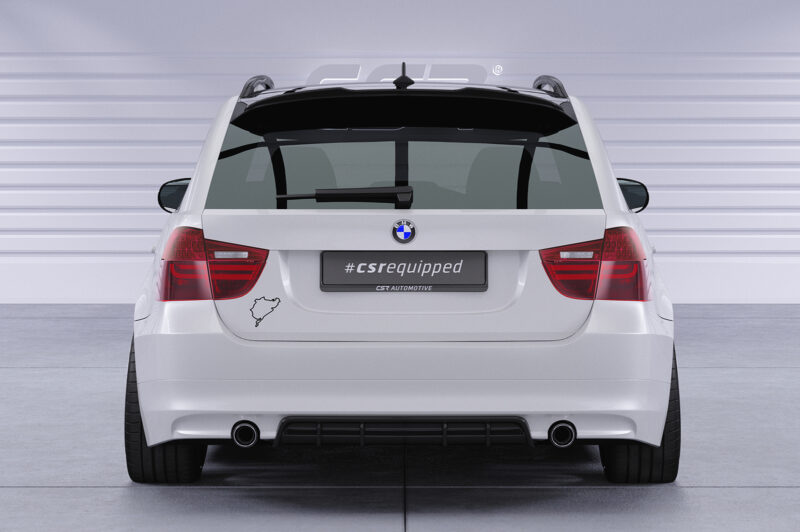 Difusor trasero CSR Automotive  para BMW Serie 3 E90/E91 HA435-S Negro Mate 6