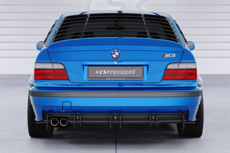 Difusor trasero CSR Automotive para BMW Serie 3 E36 M paquete HA438-L Sin logotipo CSR 6