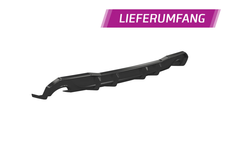Difusor trasero CSR Automotive  para BMW Serie 3 F34 HA444-S Negro Mate 6