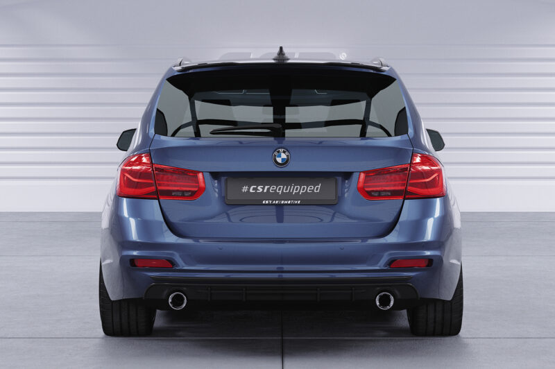 Difusor trasero CSR Automotive  para BMW Serie 3 F31 Touring LCI HA445-S Negro Mate 6