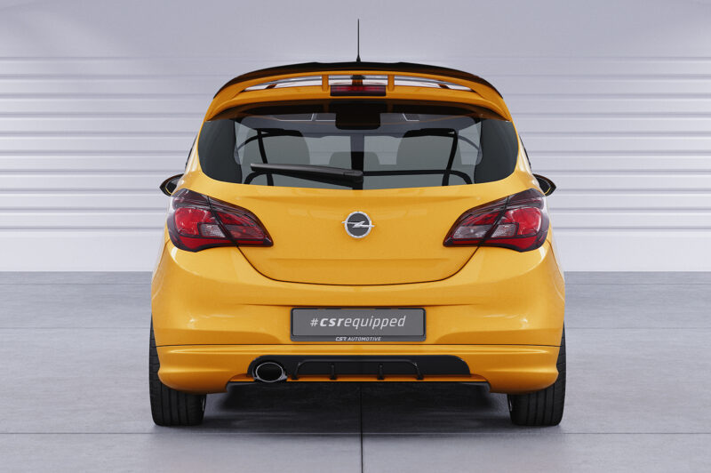 Difusor trasero CSR Automotive  para Opel Corsa E GSI HA446-S Negro Mate 6